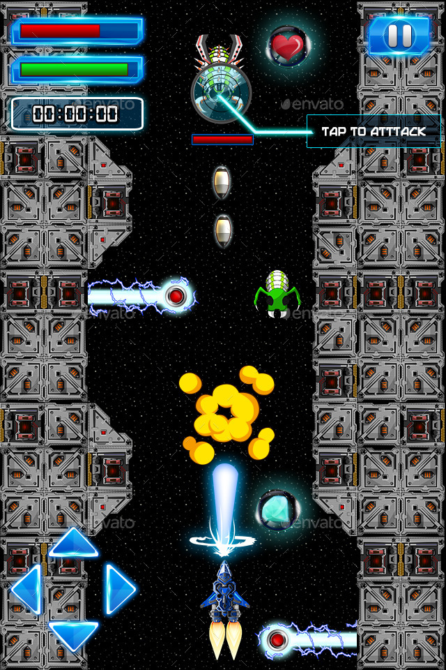 Outer Space Game Kit , Game Assets GraphicRiver